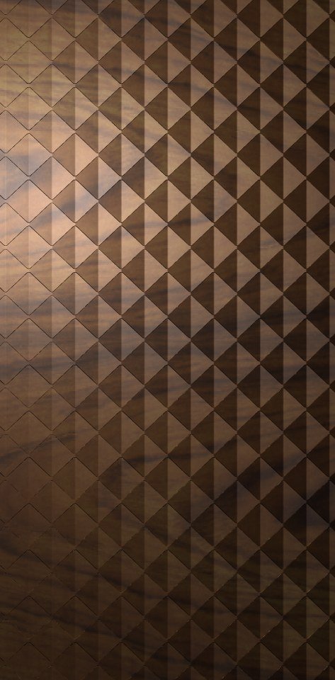 3D Wall Pannel - AW-515 Geometric Triangle Mosaic Relief